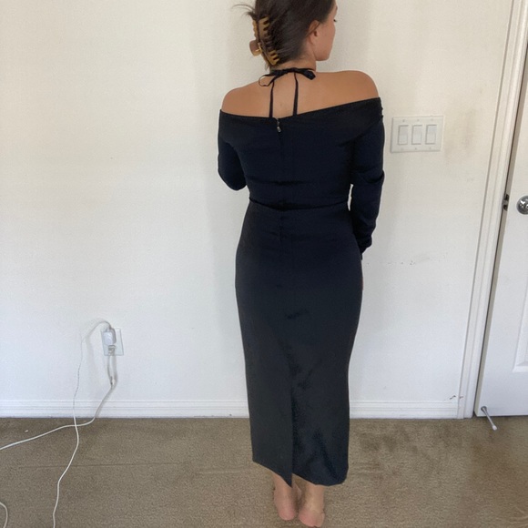 Dolce & Gabbana body con long sleeve off shoulder size 40 - Picture 7 of 13